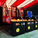 Arcade Basketball Machine at an event