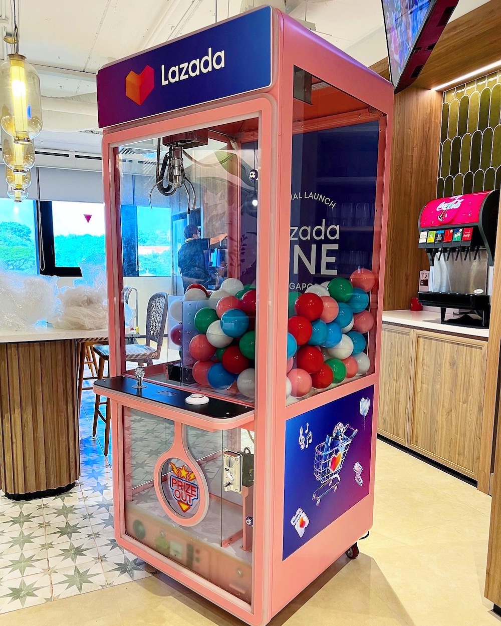 UFO Claw Machine Arcade Games Rental in Singapore 1