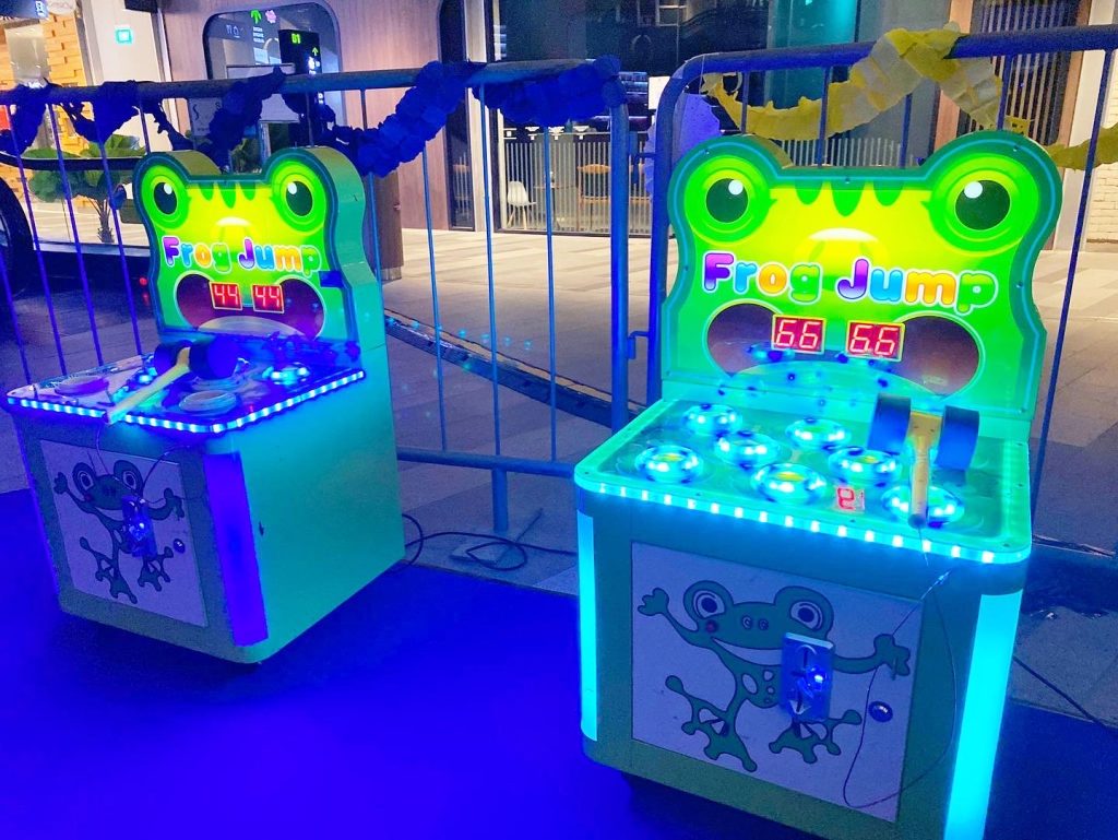 whack a frog arcade machine for rent