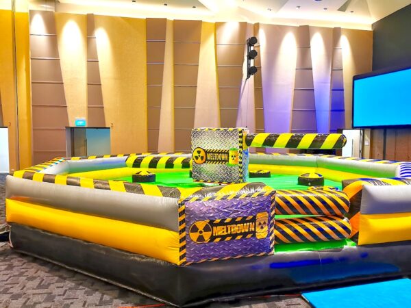 Wipe Out Meltdown Inflatable Game Rental